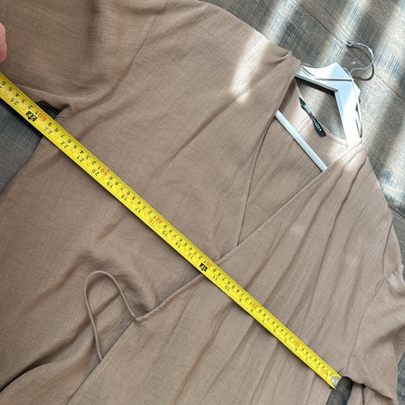 NWOT ZARA RUSTIC WRAP KIMINO SIZE LARGE - Picture 8 of 17